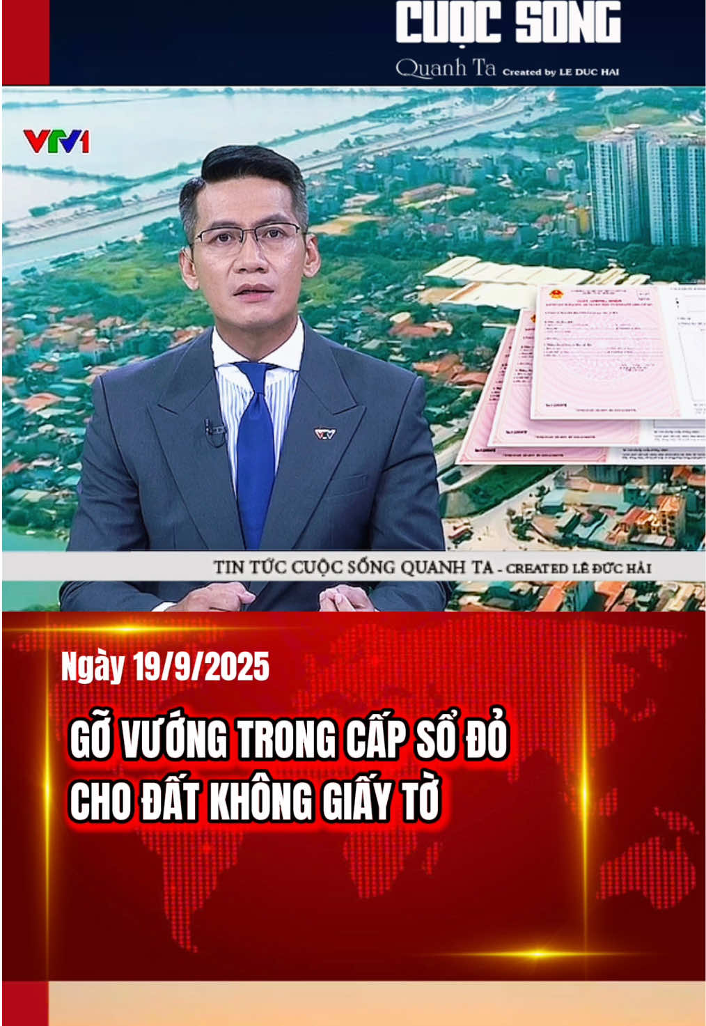 Từ 1/9 đến 30/11, Bộ Công an phối hợp với Bộ Nông nghiệp và Môi trường triển khai chiến dịch 90 ngày để rà soát, làm sạch dữ liệu đất đai. Nhiều địa phương còn tồn đọng các thửa đất, nhà ở chưa có sổ đỏ, gây khó khăn trong quản lý và ảnh hưởng đến người dân. Theo Luật Đất đai, đất sử dụng ổn định trước 1/7/2014, không tranh chấp và được UBND xã xác nhận có thể được cấp sổ đỏ. Chiến dịch đang giúp tháo gỡ các vướng mắc này. #cuocsongquanhta #tintuc #vtv #capsodo #luatdatdai 