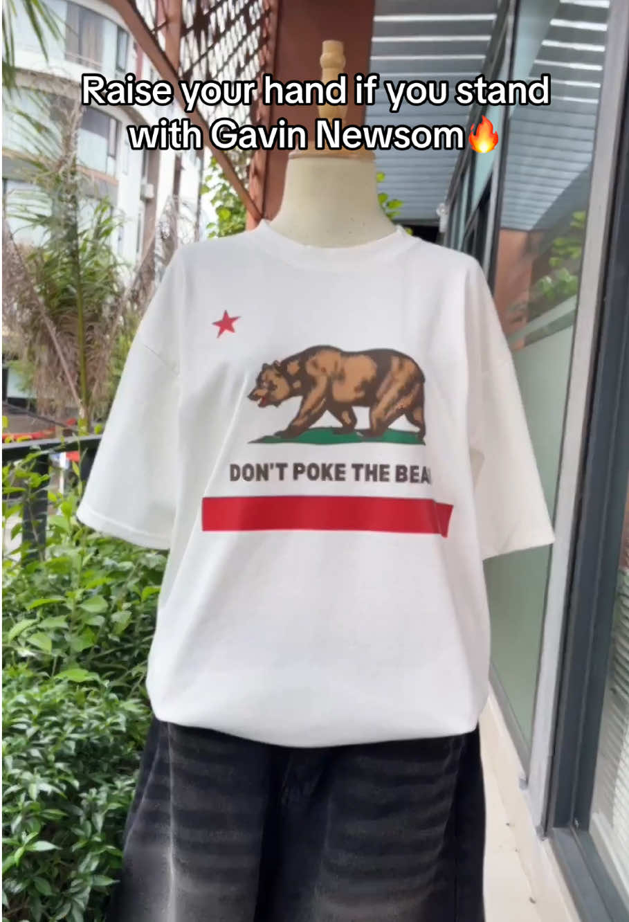 Don’t poke the bear🔥 #gavinnewsom #freespeech #firstamendment #newsom #dontpokethebear 