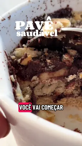 Pavê saudável 😋🤤 #docefit #docesaudavel #receitafacil #receitas #alimentacao 