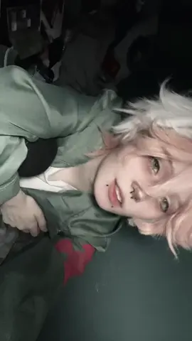 my head hurts 😔 #nagitokomaeda #nagitokomaedacosplay #danganronpa #danganronpacosplay #cosplay   