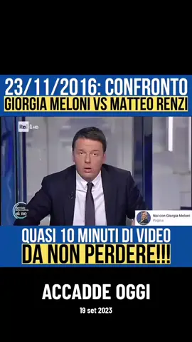 #accadeoggi #viral #matteorenzi #giorgiameloni #alessandroderoma 