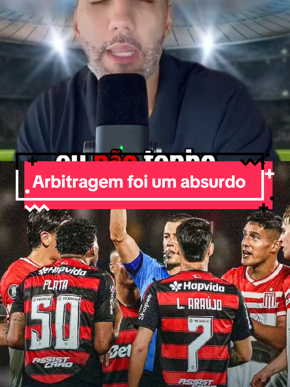 Foi estanho  . . #arbitragem #flamengo #libertadores #vaiprafy #jorgeiggor 