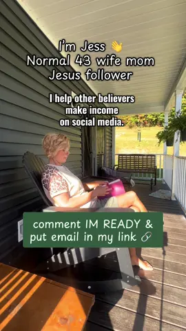 Two years ago, I prayed for the Lord to help me find a way to make money online, so I did not have to leave my house and my husband did not have to work.  Now we help other believers find the same path !!  ##christiantiktok##jesus##howtomakemoneyonline