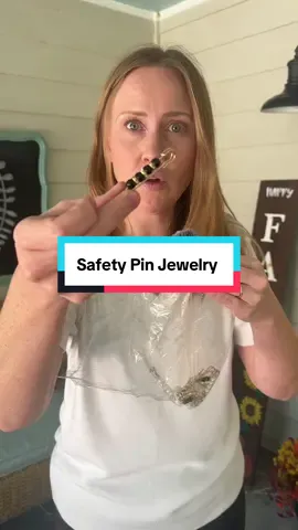 Brilliant! #safetypinjewelry #dressfitting #dressfail #girlmom #girldad 