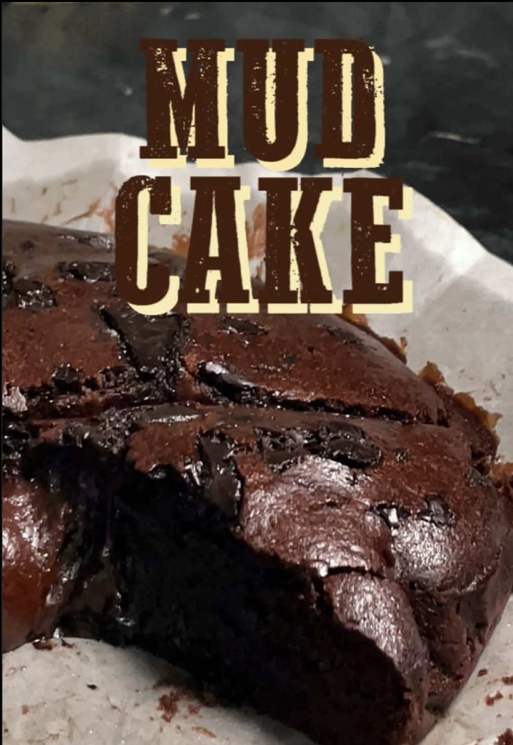 Mud Cake 😈 #fyp #trending #EasyRecipe #cake #baking 