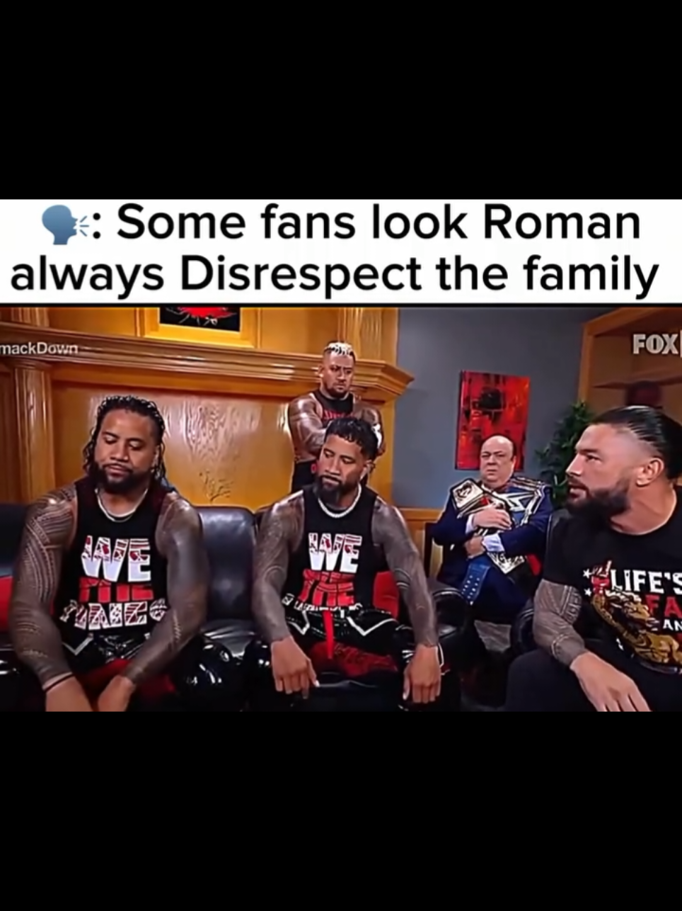 Roman Reigns always love his family 🥰❤️                                                            #romanreigns #tribalchief #WWE #foryou #fyp 