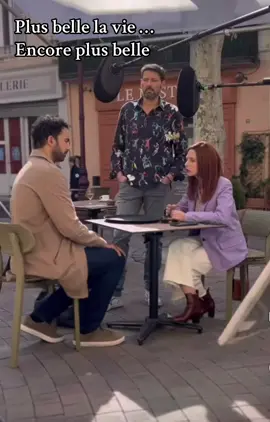 Tournage plus belle la vie encore plus belle 🤍#plusbellelavie #pblv #pourtoi #foryou #fyp 