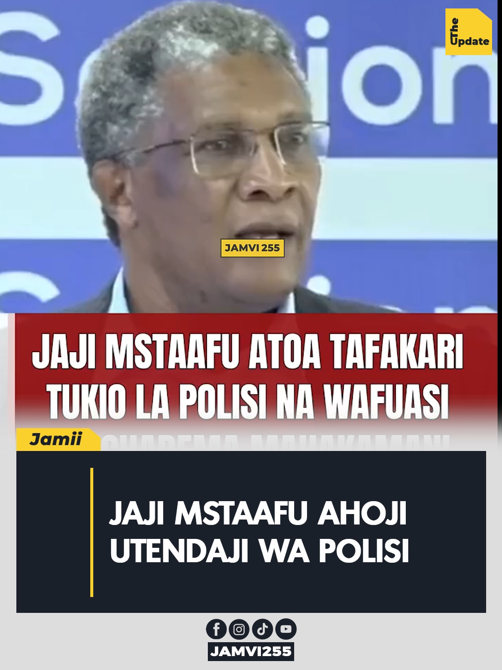 Jaji Mstaafu wa Mahakama Kuu, Robert Makaramba atoa tafakari juu tukio la Polisi kuwapiga wafuasi wa CHADEMA katika Mahakama Kuu. #tiktokkenya🇰🇪 #tiktokkenya #tanzaniantiktok🇹🇿 #TrendingTanzania #gwajimanization #gwajimanization🇹🇿🇹🇿✊✊✊ #Gwajima2025 #trendingvideo #tiktokindia #Uchaguzi2025 #Chadema #Polepole #Gwajima #uchaguzimkuu2025 #Jamvi255 #CCM #haki #tiktoktanzania🇹🇿 #Nepal