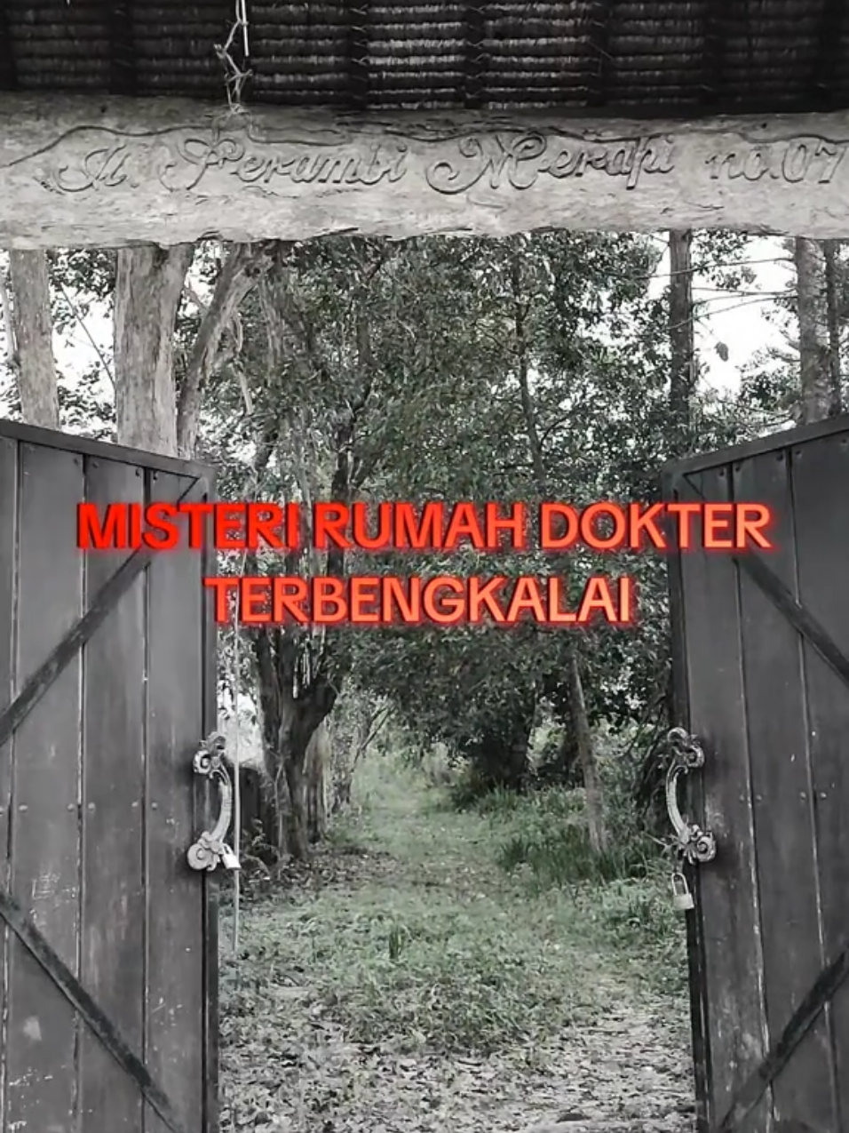 saksikan besok malam jam 21.00 on live TUNGGAK MISTERI WANI ORA... ORA WANII #explore #hororstory #terbengkalai #misteri 