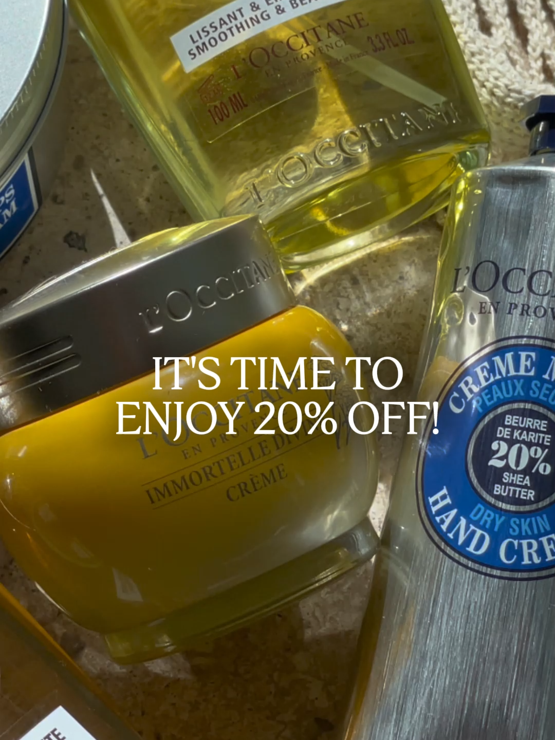 Our Customer Appreciation Event is here! Treat yourself with 20% OFF full-priced favorites. 💛 From our iconic Almond Shower Oil to our best-selling Shea Hand Cream, now’s the time to stock up. ✨ Shop online on our TikTok Shop or at your nearest boutique.  Ends 9/23. Happy shopping!