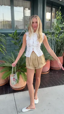 the top that stole the show & I finally remembered where I got it on TikTok shop so it’s linked finally 🤍 ✌️ #bridaltiktok #ootdinspo #lacetop #doen #outfitinspo 