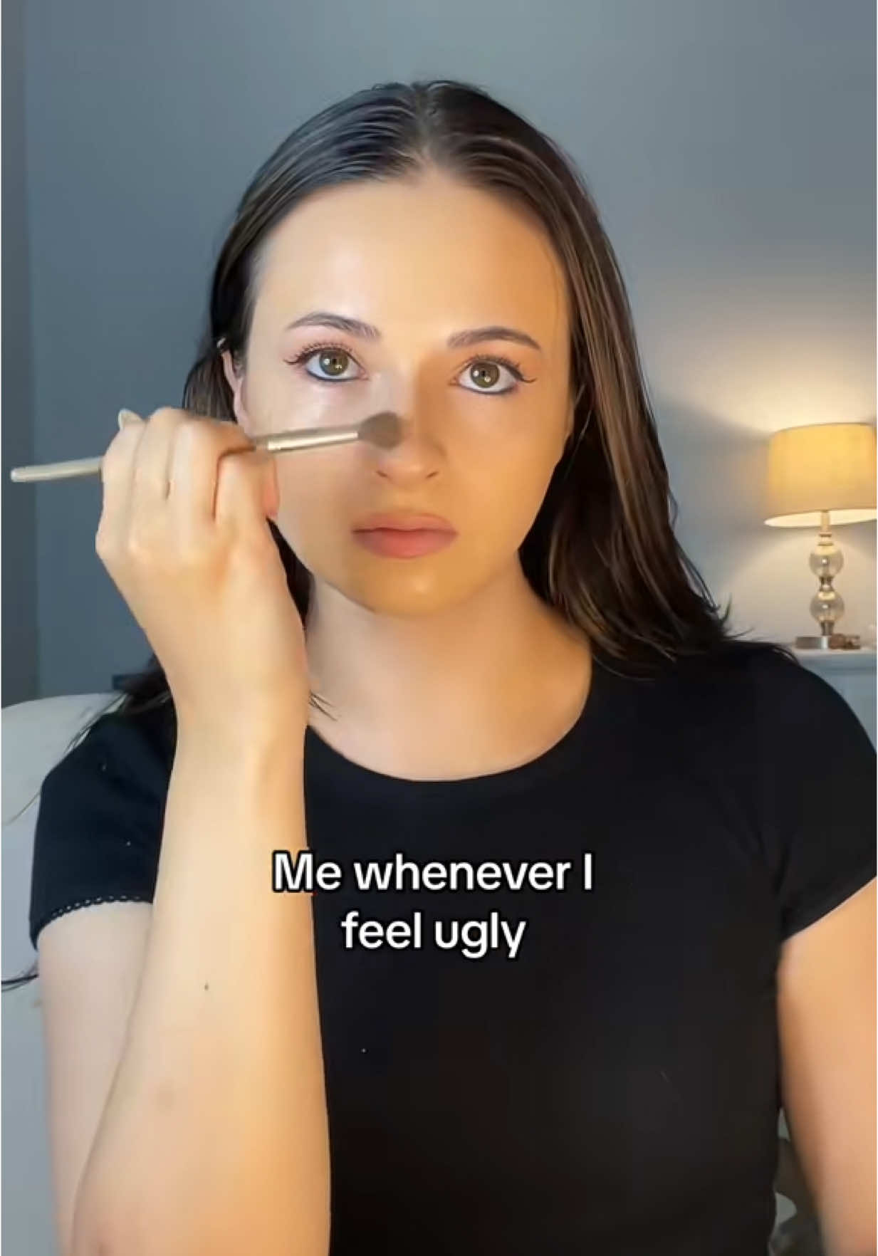 I feel hideous without a nose contour #beauty #makeup #makeuplook #beautytips #makeuptips #makeuphacks #fyp #contour 