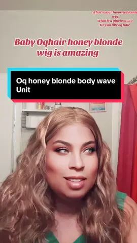 This 22 inch honey blonde ombré bodywave wig from Oq hair is amazing right out of the box @oqhairshop @oqhairofficial @OQHAIR Official Shop #hair #titkokshop #tiktokmademebuyit #wigtok #creatorsearchinsights 