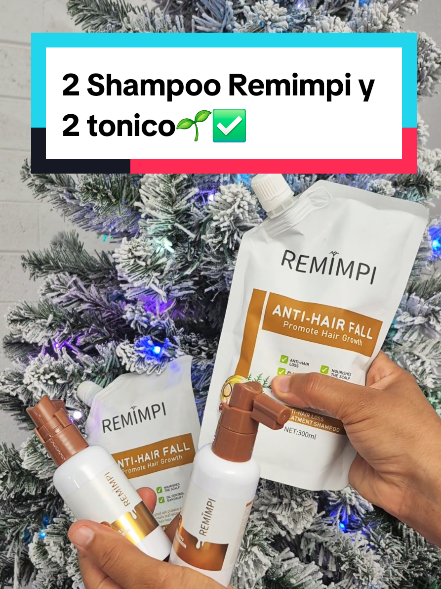 Respuesta a @glen777op 2 Shampoo y 2 Tónico para tu cabello 🌱✅️ #remimpi #haircareproducts  #hairgrowthproducts  #hairgrowthroutine  #tiktokshopcreatorpicks 