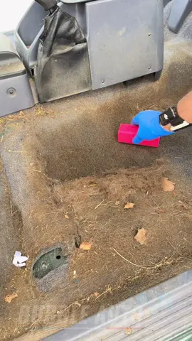 When a hunter-gatherer’s 4x4 meets a deep clean 🐗.  #CleanTok #carcleaning #detailing #satisfying #cardetailing 