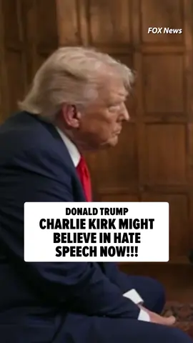 In an eyebrow-raising turn in an interview with Fox News Thursday, Donald Trump claimed Charlie Kirk might not be against the idea of 