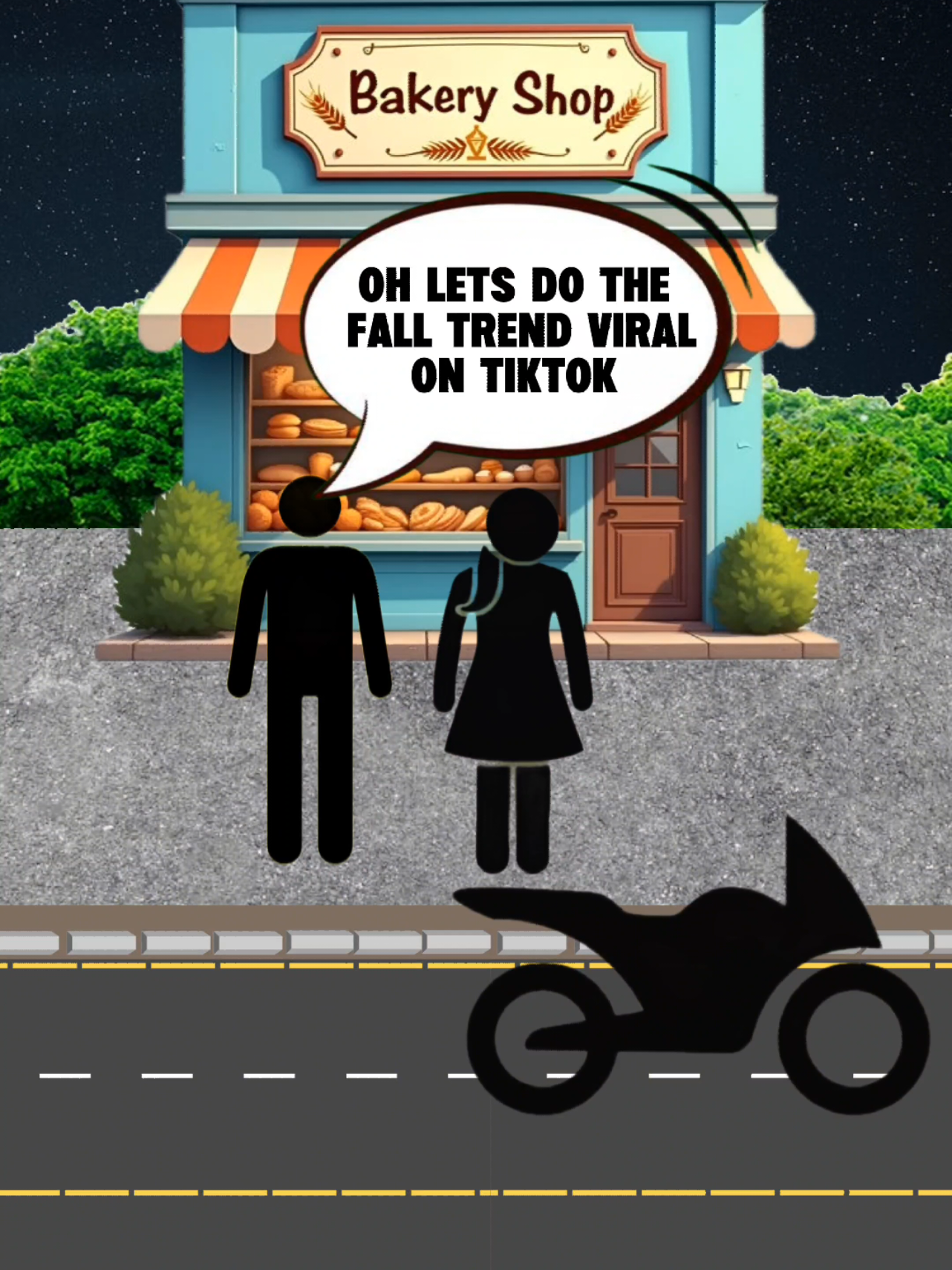 Poor girl. Tiktok fall trend gone wrong #truestory #analoghorror #horrortok #usa #crime 