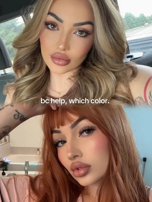 Bronde or copper 