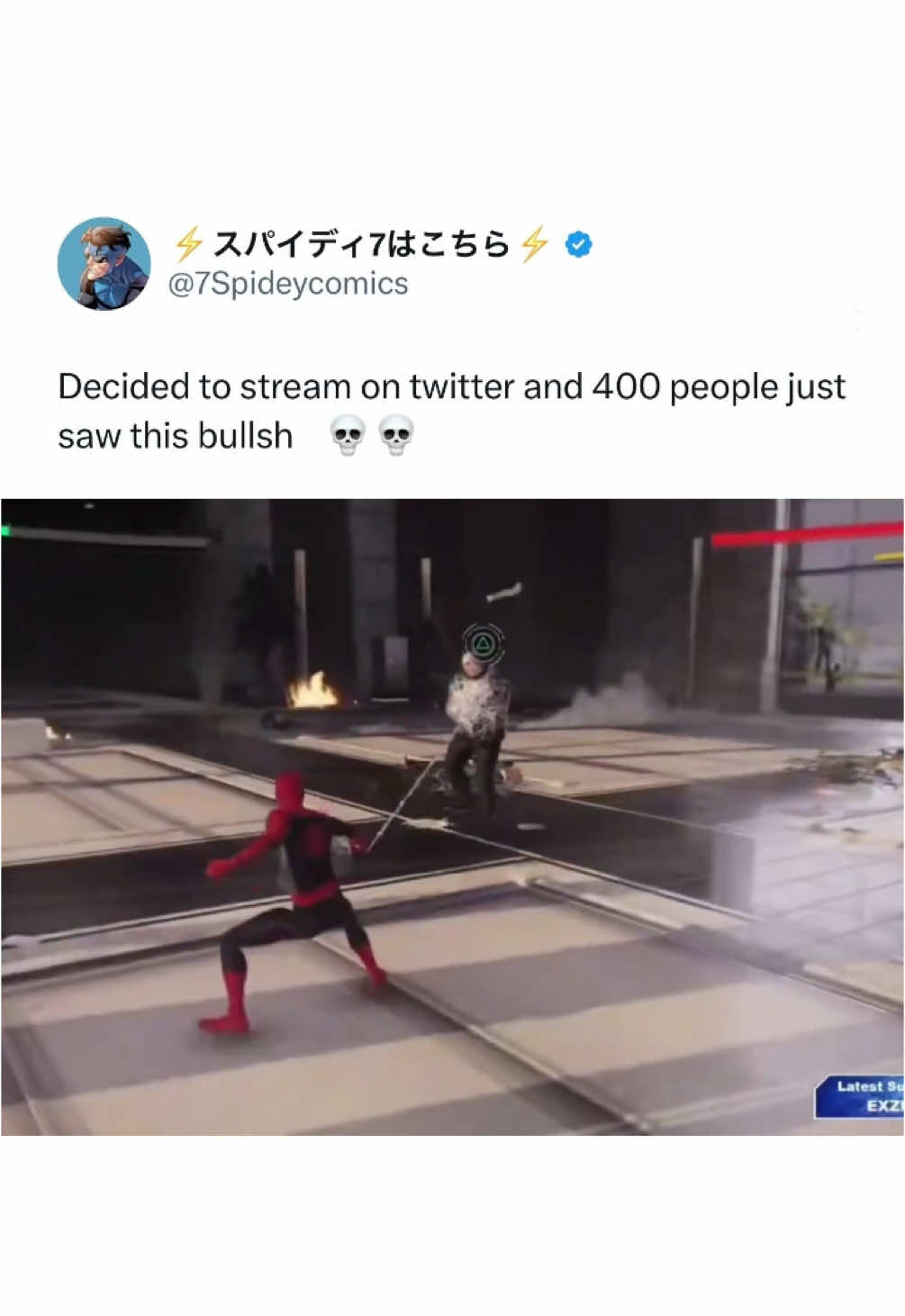 Kingpin lit Spidey up 💀 (7spideycomics/x) #gaming #spiderman #marvelsspiderman #peterparker #kingpin #milesmorales #spiderman2 #marvel 