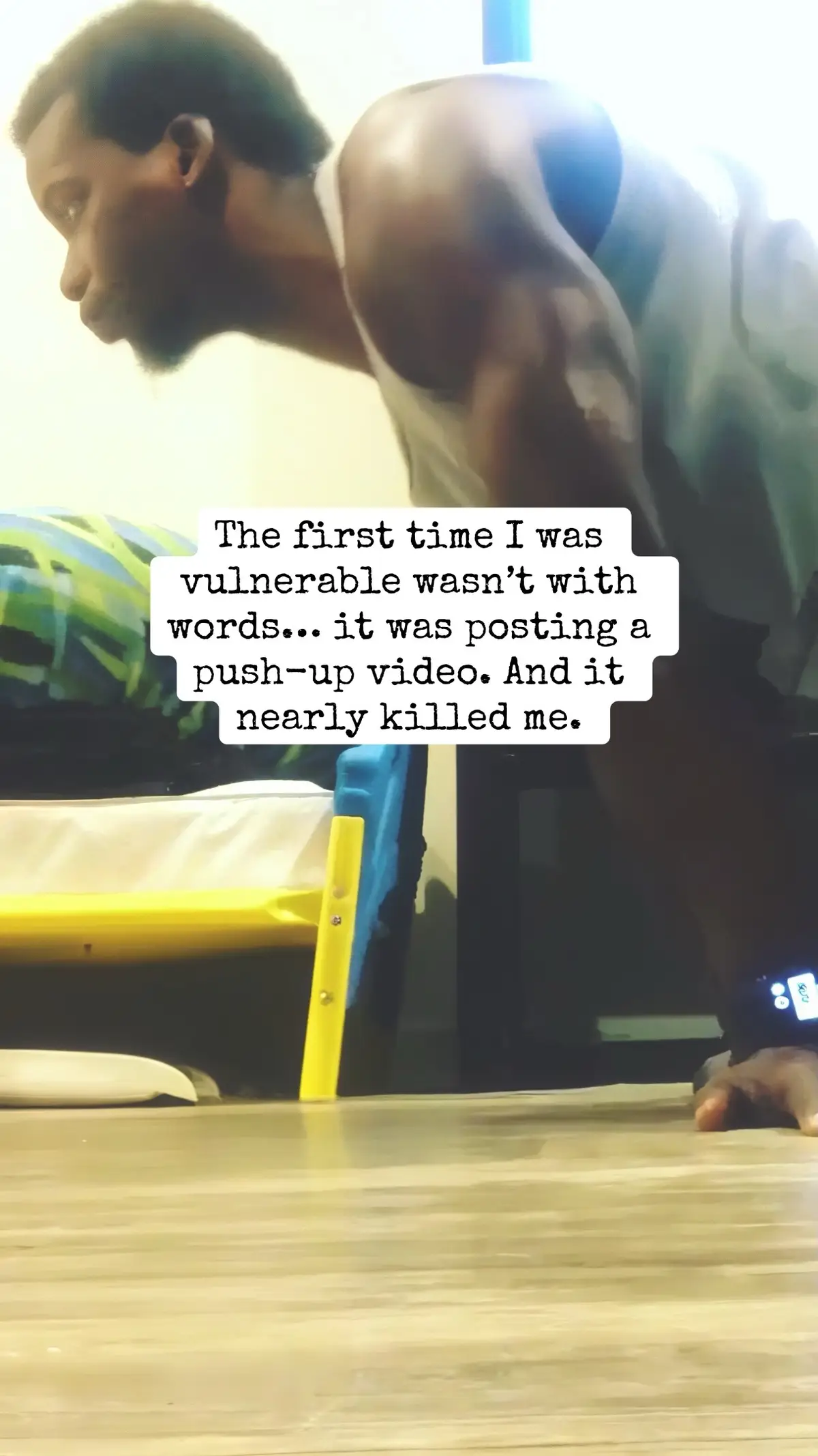 the same word that could actually save our life. Vulnerability. For me, it started small. Years ago, I posted a simple push-up video on Instagram. Nothing special. Just a quick workout clip. But to me? It felt like I was exposing myself to the whole world. I was terrified of how it would be received. I cared way too much about what people thought. I didn’t have confidence. I didn’t have peace. I didn’t even realize that what I was practicing in that moment wasn’t fitness—it was vulnerability. But here’s the thing. Vulnerability isn’t just about posting workouts or sharing online. For veterans and first responders, it’s about survival. When you transition out, if you want to actually thrive not just survive you have to be willing to share. Share the truth about what you went through. Share the things that weigh on you at 2am when nobody else is around. Share enough so that people have the chance to show up and support you. The problem is, we were trained to do the opposite. In the military, vulnerability was weakness. Letting your guard down could cost your buddies their lives. So we armored up. We buried the emotions. We swallowed the darkness. We kept the mask on, thinking it was strength. But now? That armor is killing us. I had to learn this the hard way. For me, it wasn’t just about posting online it was about opening up at home. I had to sit down with my wife and kids and admit something I didn’t want to say out loud: I was addicted to video games. It embarrassed me. I didn’t want to look weak. But the second I pushed past that shame and said it out loud, something powerful happened. My family didn’t judge me. They adjusted with me. They supported me. They helped shape our life so I could avoid the triggers that kept me running back to the controller. And what I thought would bring rejection actually brought more peace, more understanding, and more healing than I ever expected. That’s the secret. Vulnerability isn’t weakness. It’s the path to connection. And connection is the path to healing. If you’re struggling with where to start, let me give you the first step. Pick one person you trust the most. Share one thing you haven’t shared before. If they respond with care—open the conversation. If they don’t—understand they’re not your person, and try again somewhere else. Either way, you’ve just trained your “vulnerability muscle.” The more you practice, the stronger it gets. And the stronger it gets, the lighter the weight you carry.