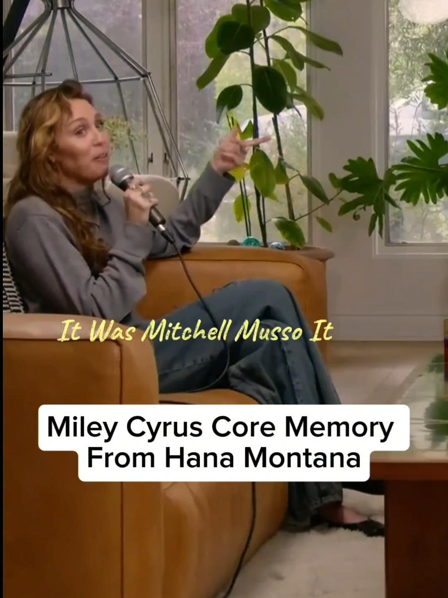 Miley Cyrus Core Memory from Hana Montana.. @Miley Cyrus #hannamontana #podcast #mileycyrus #fyp #foryou 