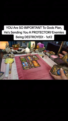 YOU Are SO IMPORTANT To Gods Plan, He's Sending You A PROTECTOR!⁄ Enemies Being DESTROYED! - 1of2 #viral #tarot #tarotreading #trending 