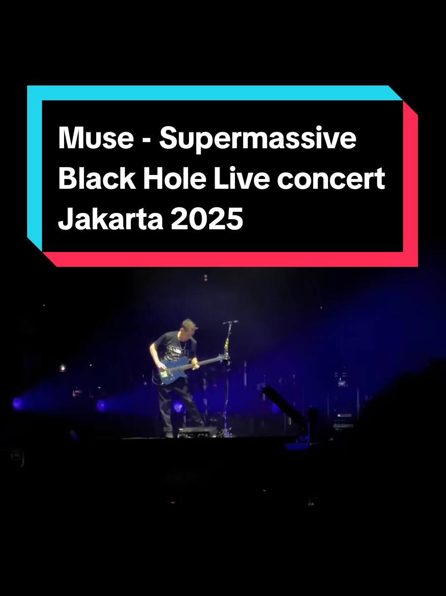 Muse - Supermassive Black Hole live Concert Carnaval ancol Jakarta 2025 By.Ravel #muse #ancol #konser #starlight #fyppppppppppppppppppppppp 
