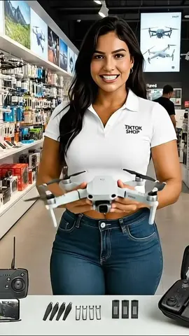 Esse Drone 4K é um achado por esse preço 😱 #tiktokshop #drone #viral #fyp 