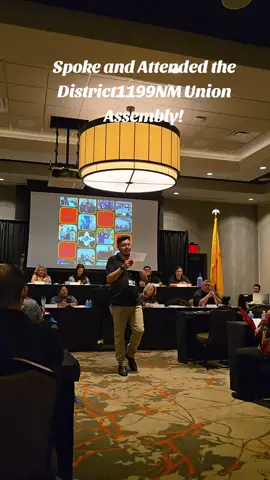 District1199NM Union Assembly! #unionstrong #workersrights 