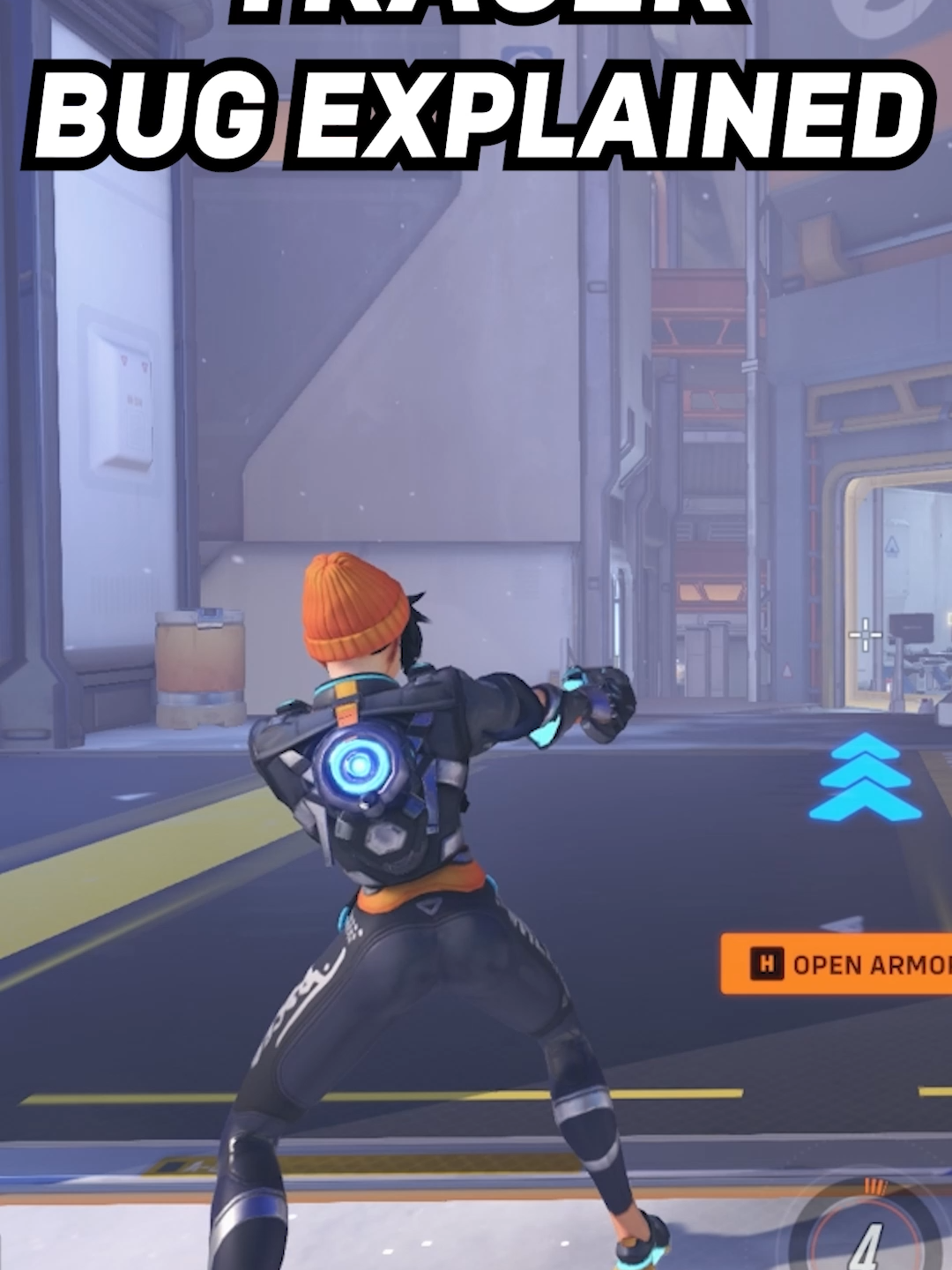 This is why Tracer got removed in Stadium#stadiumoverwatch #overwatch2 #overwatch