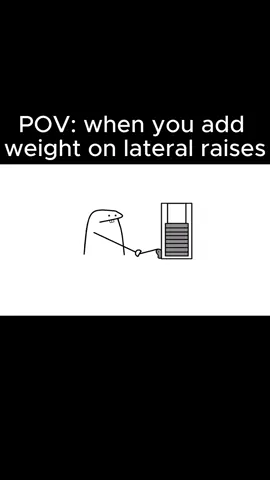 When you add weight on lateral raises #gymmeme #GymTok #gymhumor #gymstruggles #fyp 