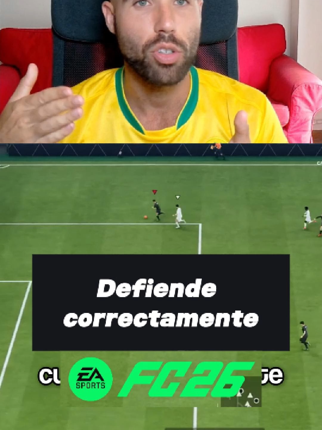 Evita la pastilla de jabón 🧼 y aprende a defender en EA FC 26 ⚡#EAFC  #EAFC26