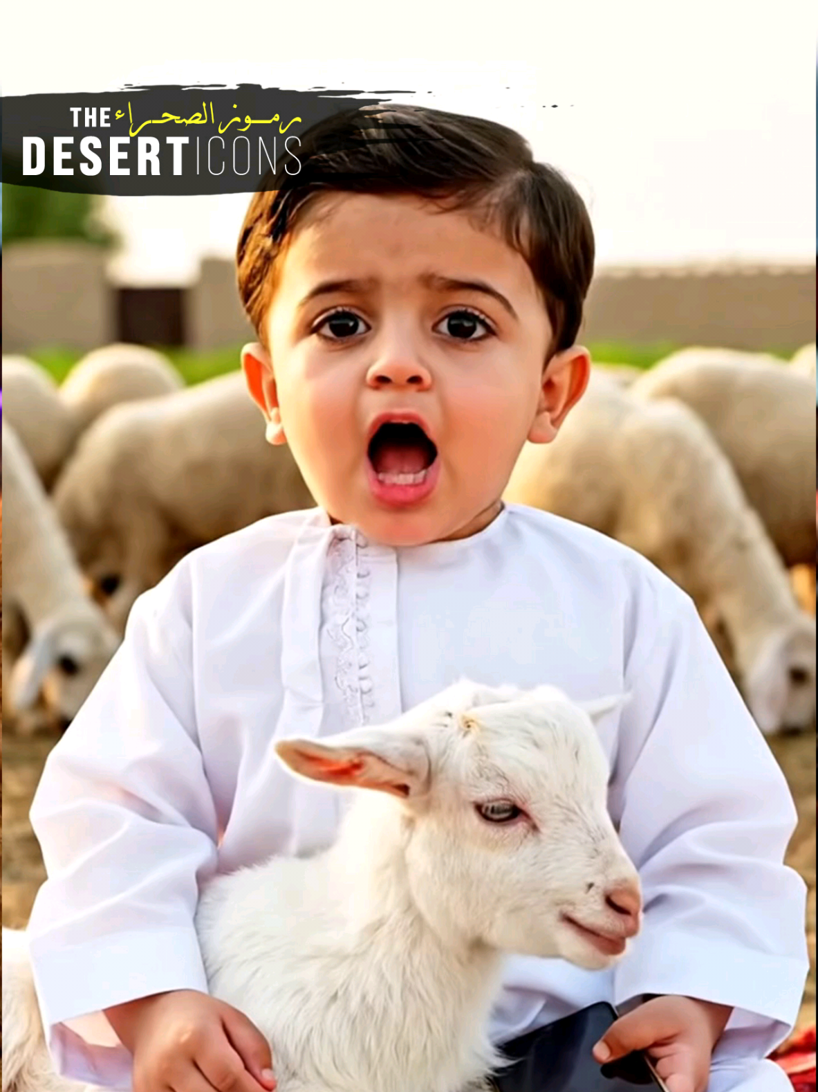 احبك والغنم تشهد   #ضحك #طفل #السعودية #الخليج #الشعب_الصيني_ماله_حل😂😂 