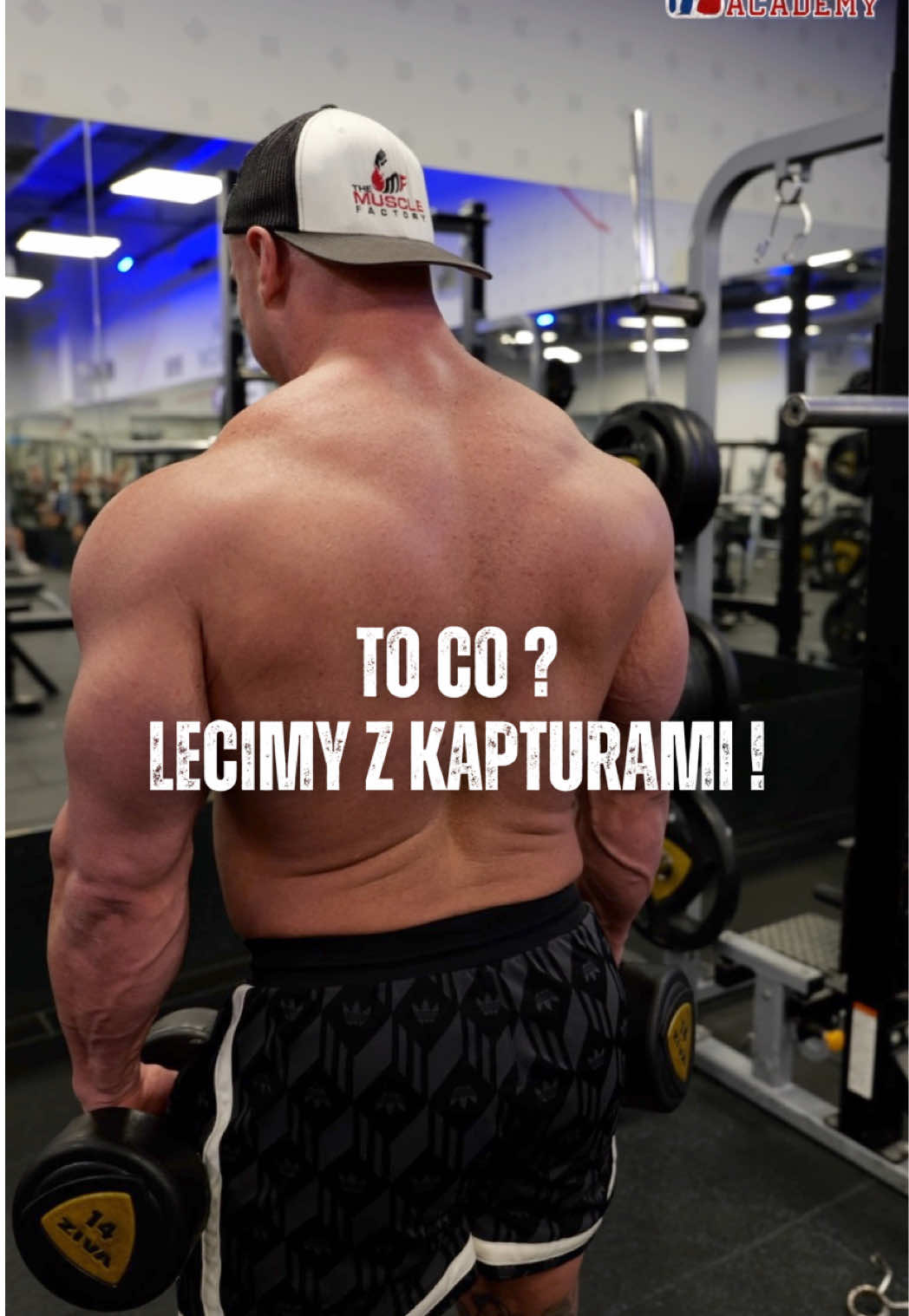 Kaptury! 💪🫵 #dc #siłownia #ćwiczenia #sport #sport 
