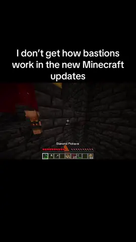 I don’t get how bastions work in the new Minecraft updates #fyp #fypシ゚viral #Minecraft #fypシ #viral 