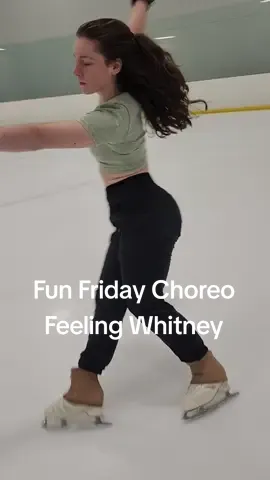 A Fun Friday for you!  this improv is something I have been thinking about for ages! I hope you enjoy this snippet of creative movements on the ice :)  #improv #feelingwhitney #funfridaychoreo #happyskating #journeyontheice 