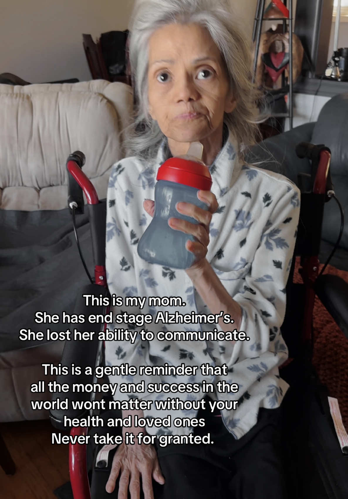This was definitely a humbling experience for me. A gentle reminder to not to get caught up in the little worries of life. In the end, the fame, the success, and the small stresses don’t matter—what matters most is your health, your peace, and the moments you share with the people you love. #life #healing #alzheimers #fypシ゚ #lifelessons 