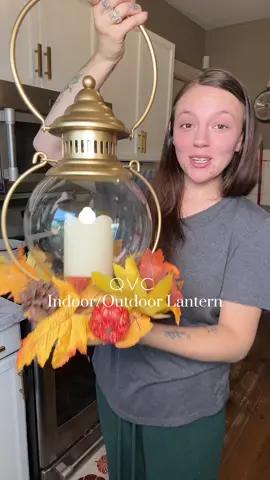 QVC seasonal lantern - indoorn or outdoor - fall lantern - Christmas lantern - home decor - fall decor - Christmas decor - QVC home reflections lantern - @QVC, Inc #TikTokShopCreatorPicks #tiktokshopblackfriday #tiktokshopcybermonday #tiktokshopfinds 