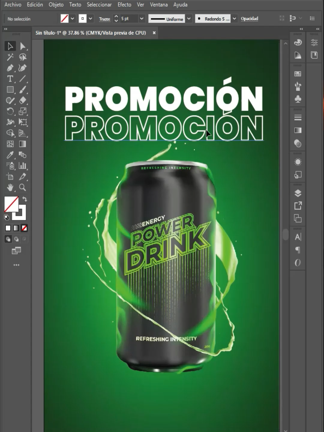 🖋️ Dale un toque de estilo a tus textos con efectos degradados en Photoshop. ¡Haz que tus palabras cobren vida! 🌈🔤 ¿Listo para darle color a tus diseños? #photoshoptiktok #DiseñoCreativo #PhotoshopTutorial #Learclass