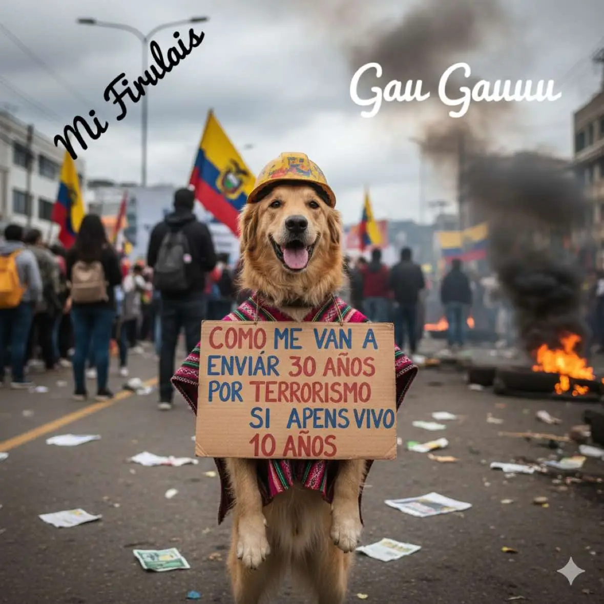 🐾Envié 30 años a los verdaderos terroristas… 🐕