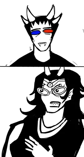 THIS WAS SO LAZILY MADE AND HOW SOLLUXS EYE COLORS ARENT CORRECT #homestuck #trend #meme #5n1ff #drawing 