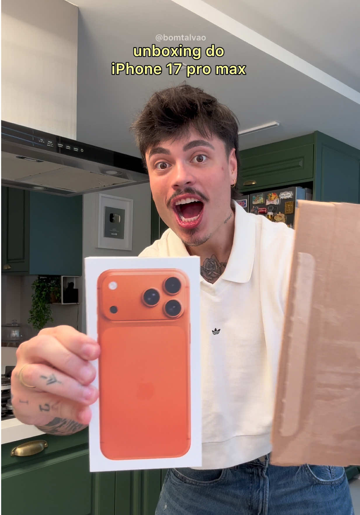 UNBOXING DO iPHONE 17 PRO MAX