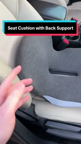 Best seat cushion for the car and office chair #seatcushion #ergonomic #backsupport #lowback #tiktokshoprestock 