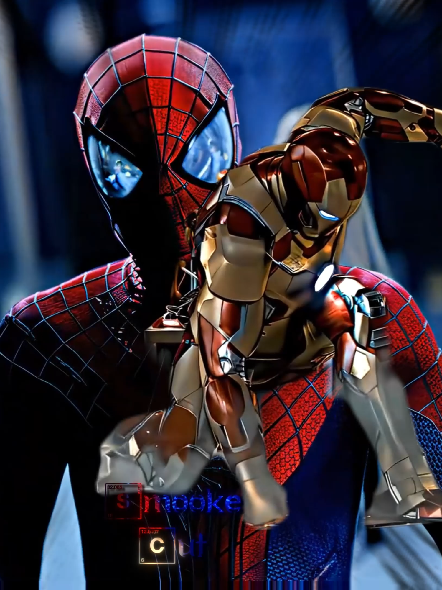 IronMan & SpiderMan Edit  #spiderman #tonystark #edits #edit #tiktokedit #fyp