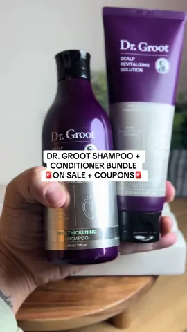 DR. GROOT SHAMPOO +  CONDITIONER BUNDLE 🚨ON SALE + COUPONS🚨