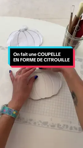 Un café à la citrouille #tuto #citrouille #argile #decoration #upcycling 