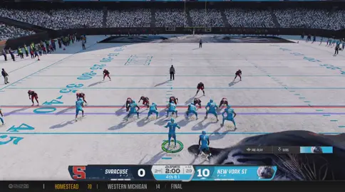 NCAA Football 26 Dynasty Mode Jonzell Smith for Heisman!! Elite Rb scores on Syracuse. They woke up the beast.. #ncaafootball #teambuilder #ncaadynastymode #ncaadynastymode #heisman 