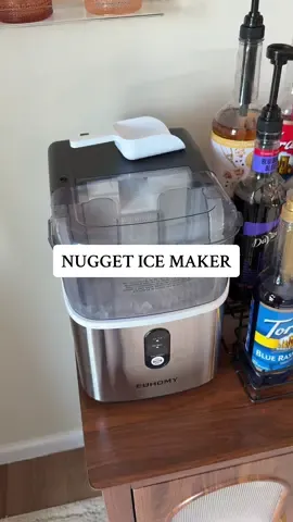 Enjoy soft, chewable nugget ice right at home 🧊✨ This countertop nugget ice maker gives you that perfect restaurant-style ice for drinks, smoothies, and cocktails. Fast, compact, and easy to use — your new kitchen must-have! #NuggetIceMaker #CountertopAppliances #KitchenEssentials #christmasgiftidea  #IceLovers