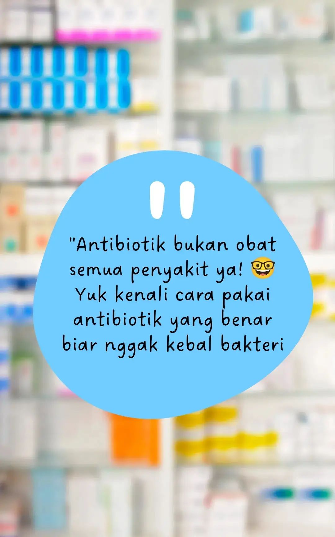 Lebih bijak dalam penggunaan antibiotik yuk, Antibiotik bukan untuk semua penyakit yaa Jadi harus tetap dengan resep dari dokter ☺️ #farmasicheck #APOTEK #apotek #resep #resepobat #obat #apoteker #farmasi #fyp #edukasiobat #obatapotek #viral #fyppppppppppppppppppppppp #fypシ゚ 