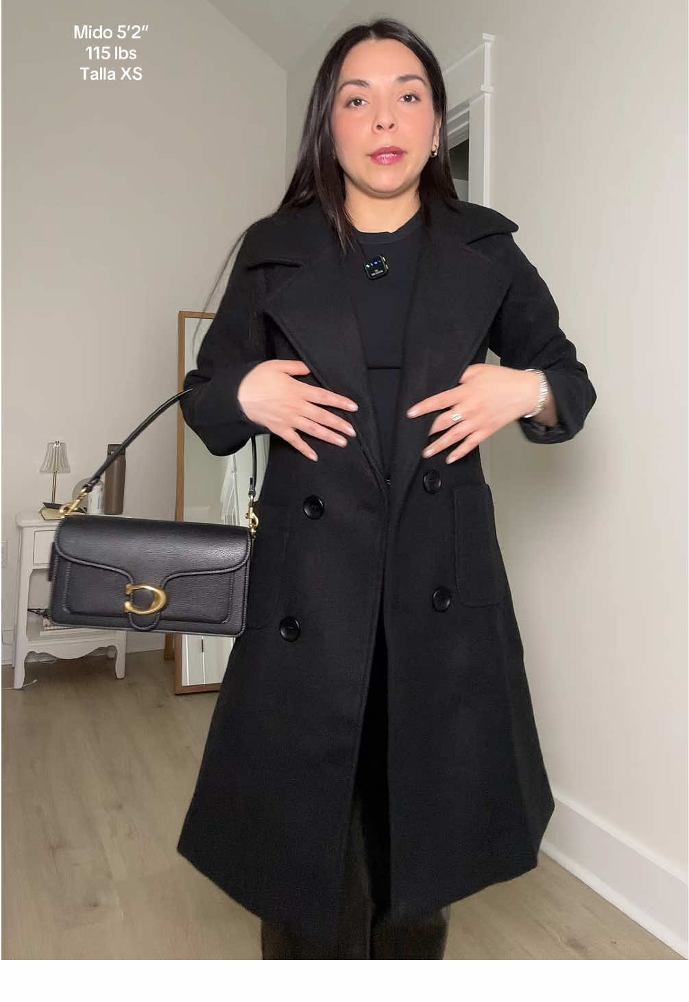 Abrigo elegante #abrigosmujer #abrigos #abrigo #tiktokshoprestock #wintercoat 